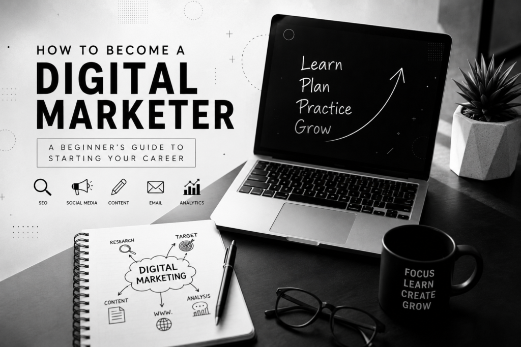 How to become a digital marketer